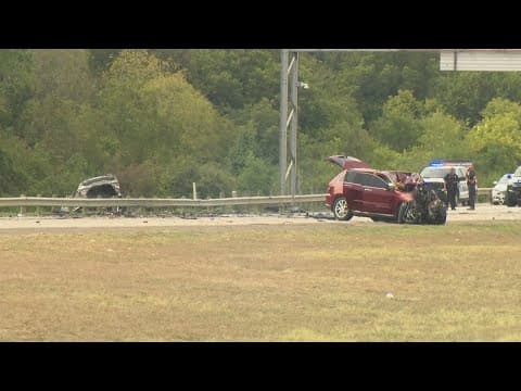 4 people killed in crash that shut down I-45 at Simpson Stuart Road in Dallas