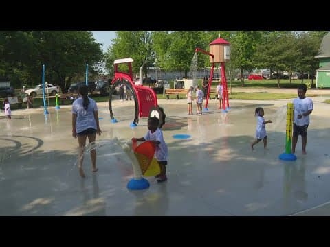Indiana State Fair unveils new splash pad attraction at the fairgrounds