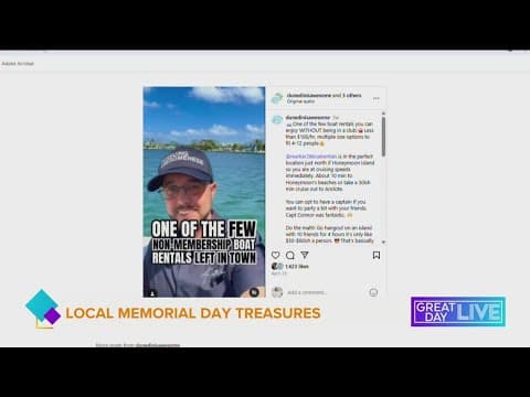 Local Memorial Day Treasures