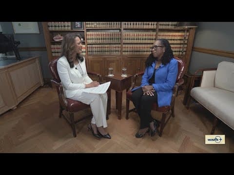 Lesli Foster sits down with Supreme Court Justice Ketanji Brown Jackson | The First