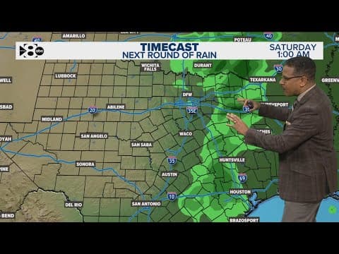 DFW Weather: Temperatures dip below freezing before we heat back up