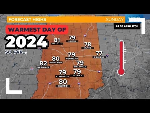 Live Doppler 13 morning forecast | Saturday, April 13, 2024