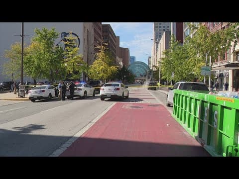 Pedestrian in critical condition after being hit downtown