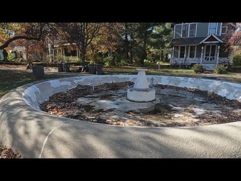 Woodruff Place neighbors raising money to restore historic fountains