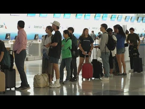 DFW Airport dealing with heavy traffic ahead of July 4