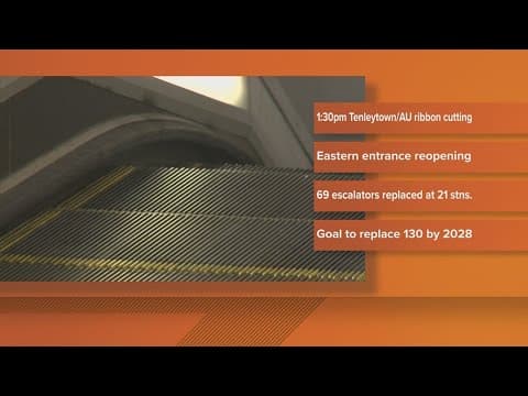 Elevators at Tenleytown/AU station finally running again