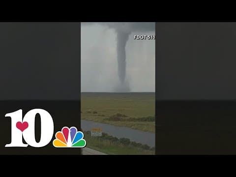 Tornado touches down in Florida as Hurricane Milton approaches