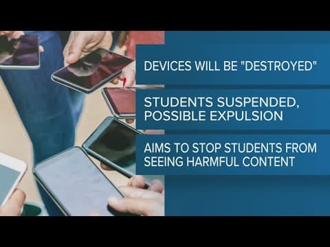 This Houston school will start destroying phones found on campus