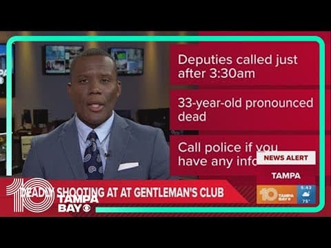Man killed outside Hillsborough County gentlemen's club