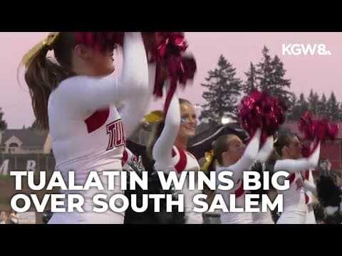 Tualatin wins big over South Salem | Friday Night Football