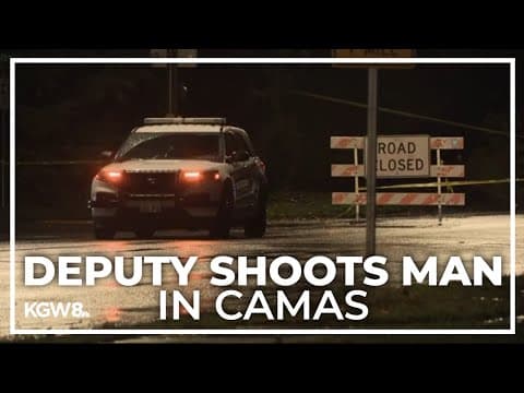 Clark County Sheriff's Office deputy shoots man outside home in Camas