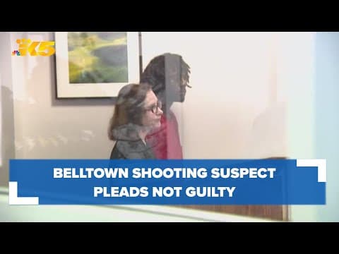 Suspect in Belltown shooting who killed pregnant woman, baby pleads not guilty