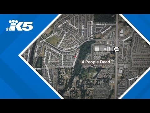 4 people found dead inside Pierce County home