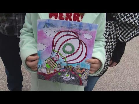 Here's the 'Circle of Lights' coloring contest winners