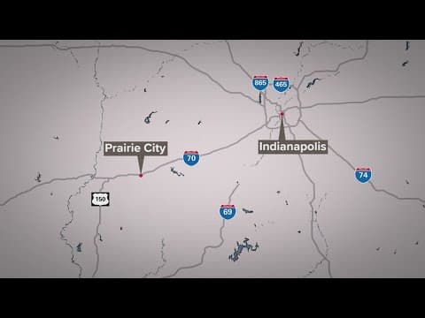 Pedestrian fatally struck on I-70 in western Indiana