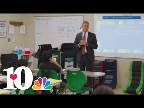 Gov. Bill Lee promotes universal school voucher bill during visit to Knox Co. charter school