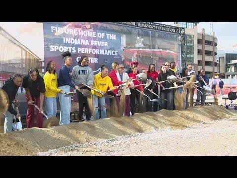 Work begins on new Indiana Fever Sports Performance Center in downtown Indianapolis