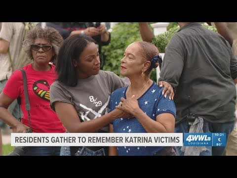 Residents gather to remember Katrina victims in New Orleans