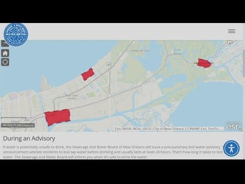 Jefferson Parish urges residents to conserve water amid freeze