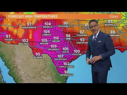 DFW Weather: 'Cooler' temps have arrived for parts of North Texas
