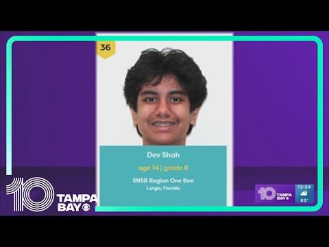 Largo 14-year-old Dev Shah advances in Scripps National Spelling Bee