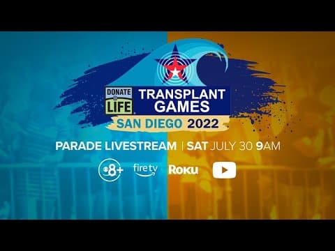 2022 Donate Life Transplant games parade