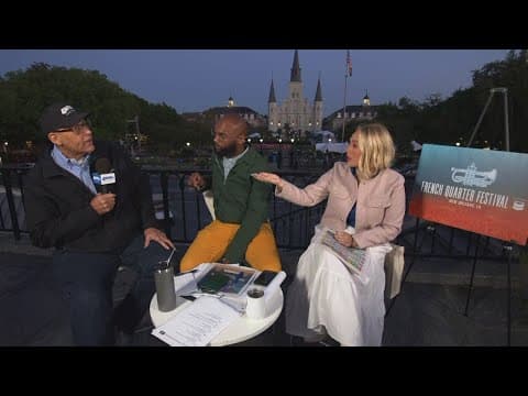 WWL's Chef Kev talks Culinary Stage, food and more at FQF in New Orleans