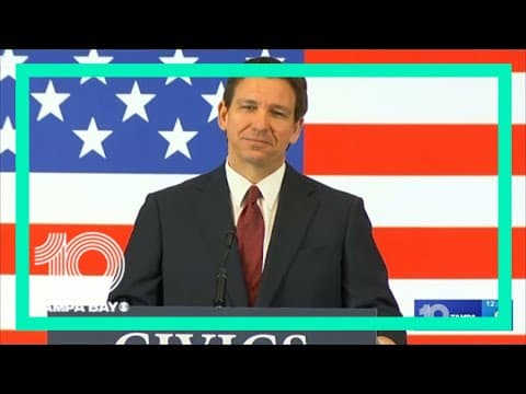 DeSantis responds to Florida NAACP's travel advisory pursuit