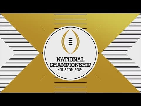 Volunteers prepare for college football championship game in Houston