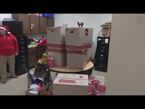 Columbus woman helps provide Christmas gifts for over 40 high school students