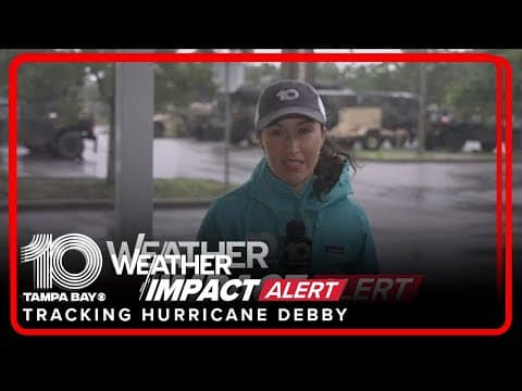 Hernando County urges residents not to be complacent as Tropical Storm Debby moves in