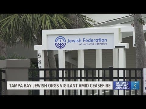 As Trump announces Israel-Iran ceasefire, Tampa Bay Jewish community reflects on heightened security