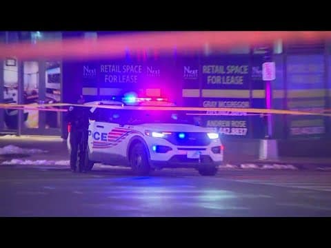 2 officers hurt, suspect in custody in NoMa shooting, police say