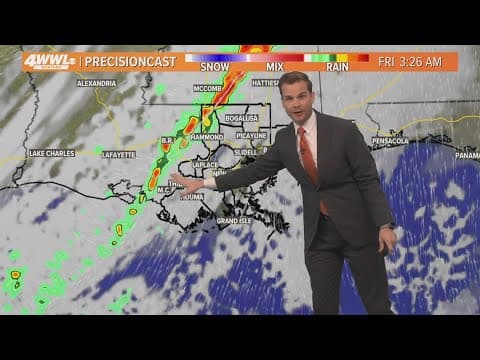 New Orleans Weather: Fog watch, warm Thursday, rain moves in Friday