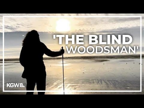 Washington artist publishes book after defying the odds as 'The Blind Woodsman'