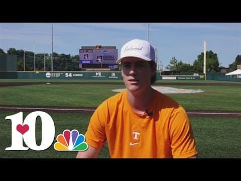 Pitcher Chris Stamos' journey to Tennessee was inspired by his dad and dream to play D-I baseball