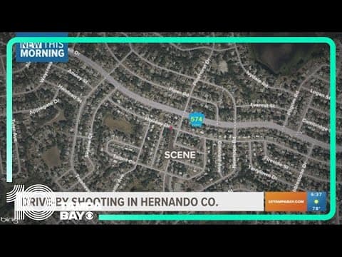 HCSO investigating drive-by shooting in Spring Hill