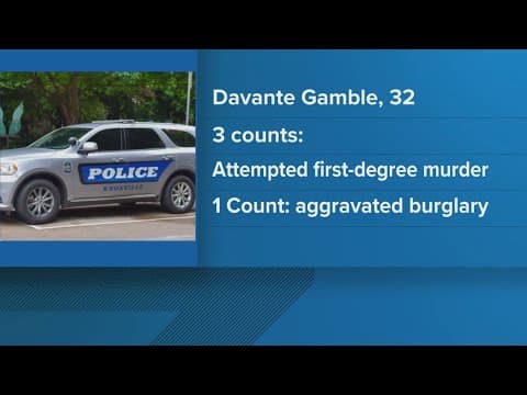 Man faces multiple attempted murder charges after armed burglary, shooting