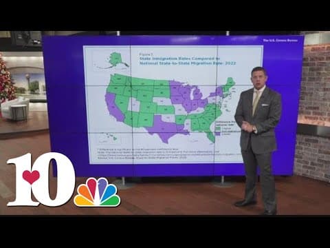 Thousands of people are moving to Tennessee. Here's where they are coming from