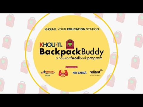 Help us feed Houston kids this school year. Donate in our Backpack Buddy program