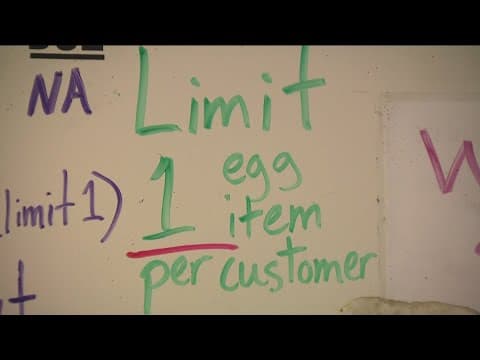 Egg shortage hits San Diego amid new bird flu outbreak