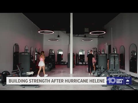 A St. Pete gym becomes a symbol of strength a year after Hurricane Helene