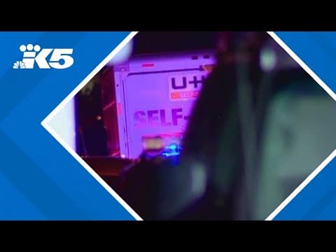 Kent officers shoot at driver of stolen U-Haul