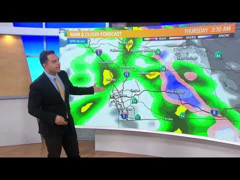 Another storm brings rain, wind, mountain snow Wednesday to Thursday