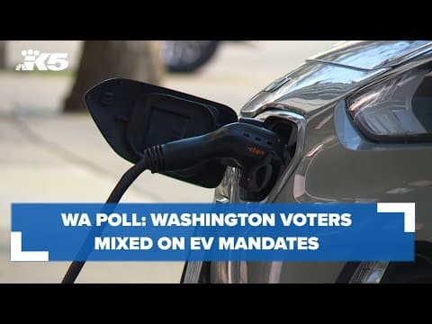 WA POLL: Washington voters mixed on EV mandates