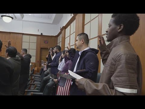 Dozens sworn in as new US citizens in Knoxville