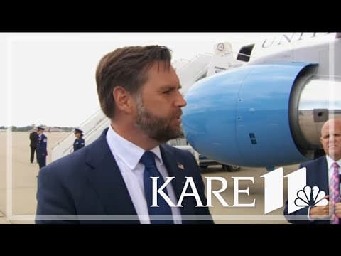 'Hug your kids': JD and Usha Vance visit Minneapolis after Annunciation Church shooting