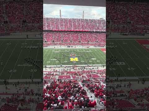 Watch Ohio State Marching Band's 'Alice in Wonderland' themed halftime show #shorts
