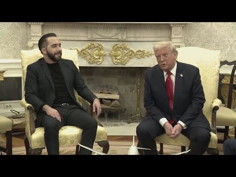 President of El Salvador will not release Maryland father mistakenly deported by the Trump administr