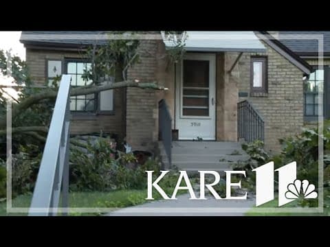 Storm cleanup begins after thunderstorms, tornado warnings in MN